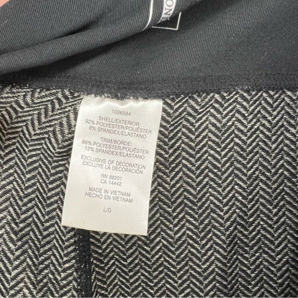 Mondetta Chevron Cropped Leggings Size Large - Picture 8 of 10
